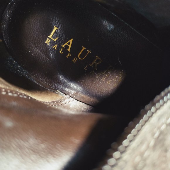 RALPH LAUREN Genuine Suede booties - Picture 2 of 8